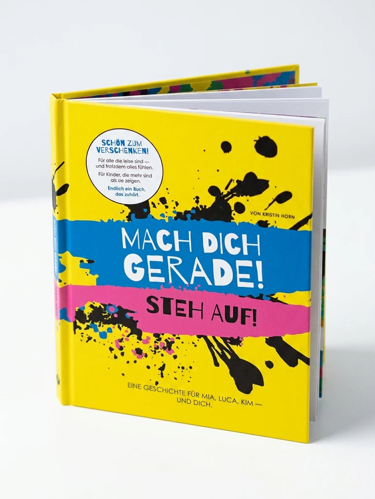 MACH DICH GERADE! STEH AUF! 🩷 Hardcover Premium – die Geschenkausgabe