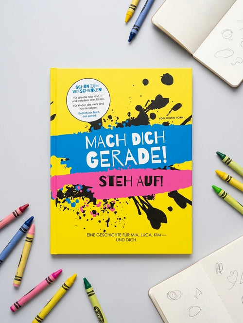 MACH DICH GERADE! STEH AUF! 🩷 Hardcover Premium – die Geschenkausgabe