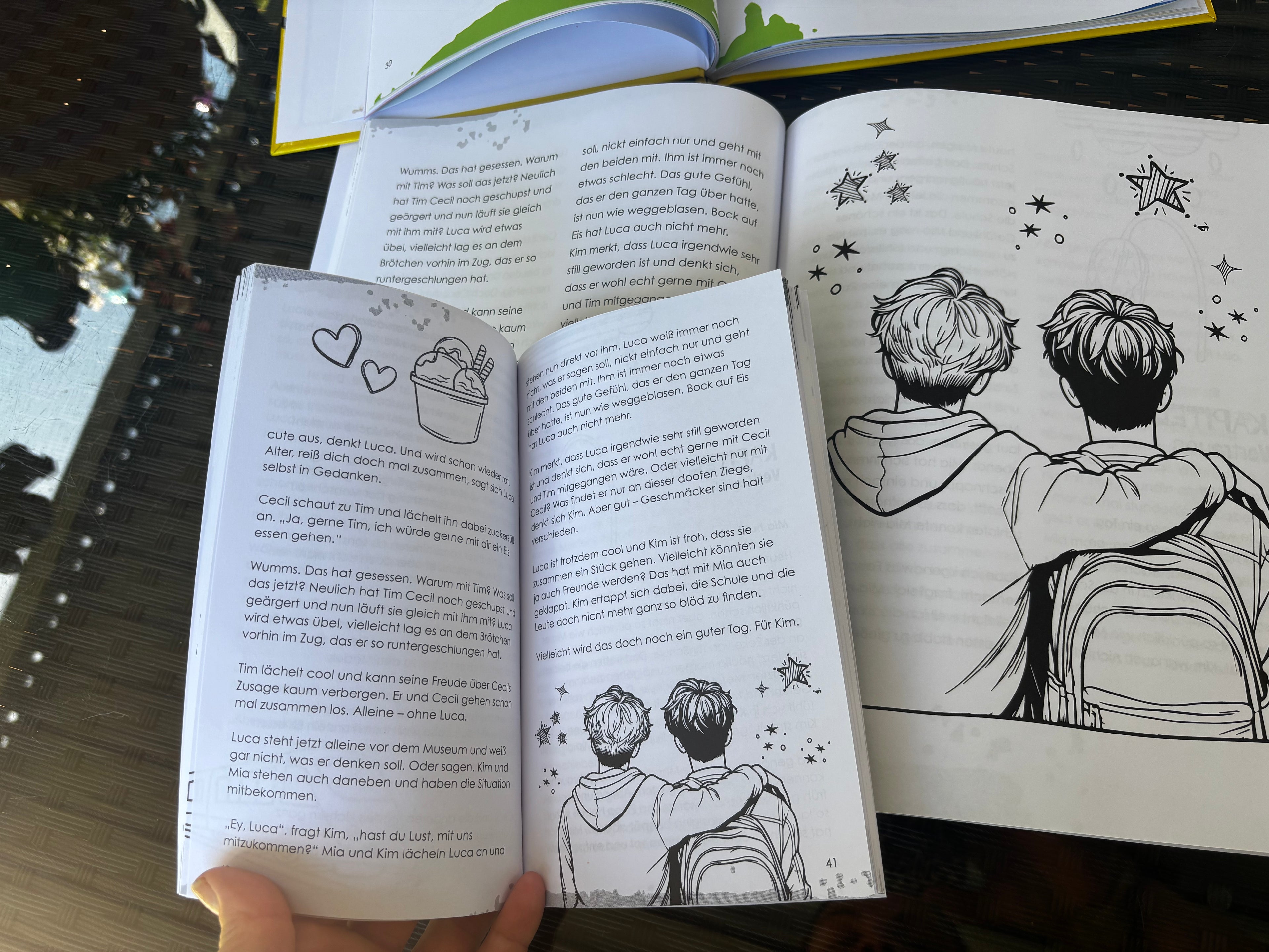 MACH DICH GERADE! STEH AUF! 🎒 Taschenbuch To-Go – nur die Geschichten